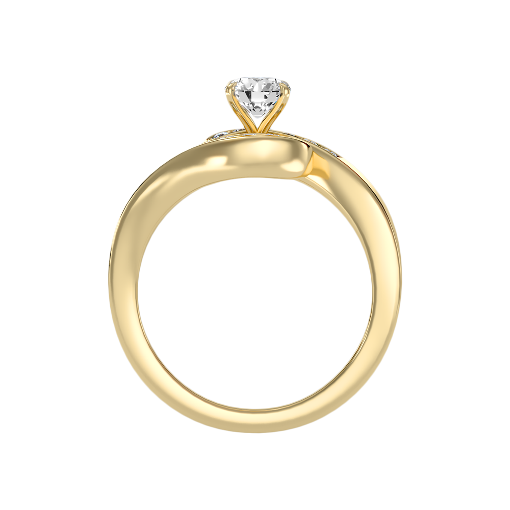Preciosa Halo Ring In 925 Sterling Silver - Twelve