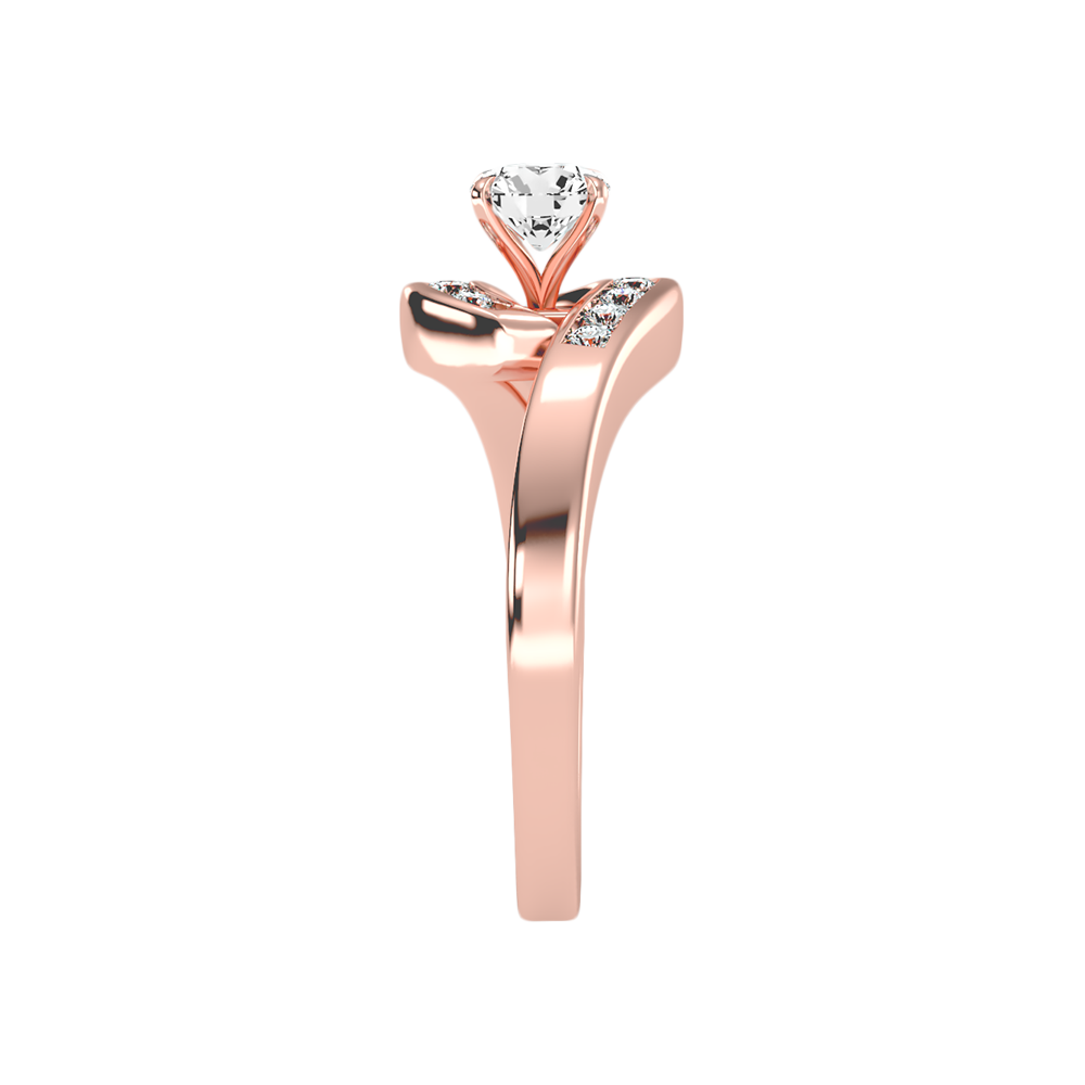 Preciosa Halo Ring In 925 Sterling Silver - Seven