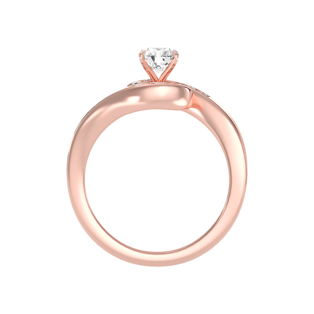 Preciosa Halo Ring In 925 Sterling Silver - Eight