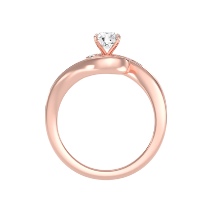 Preciosa Halo Ring In 925 Sterling Silver - Eight
