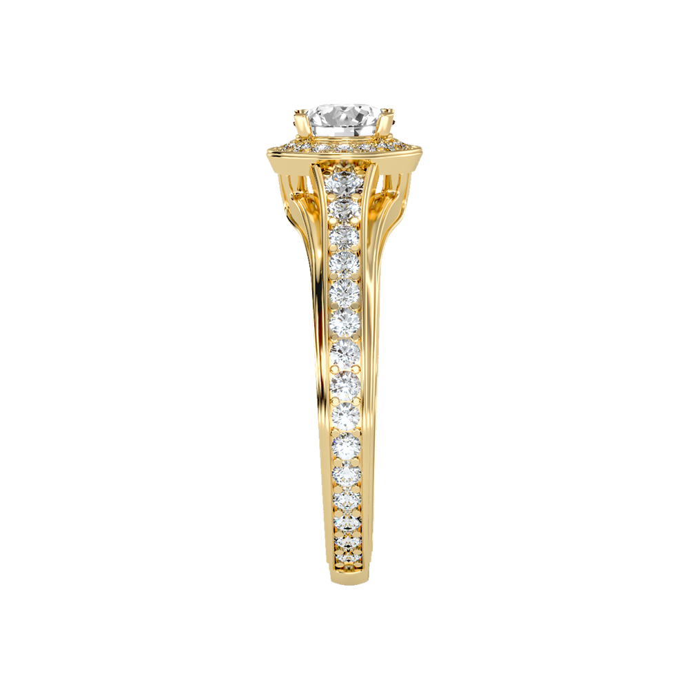 Precious Diamond Ring In 925 Sterling Silver - Eleven