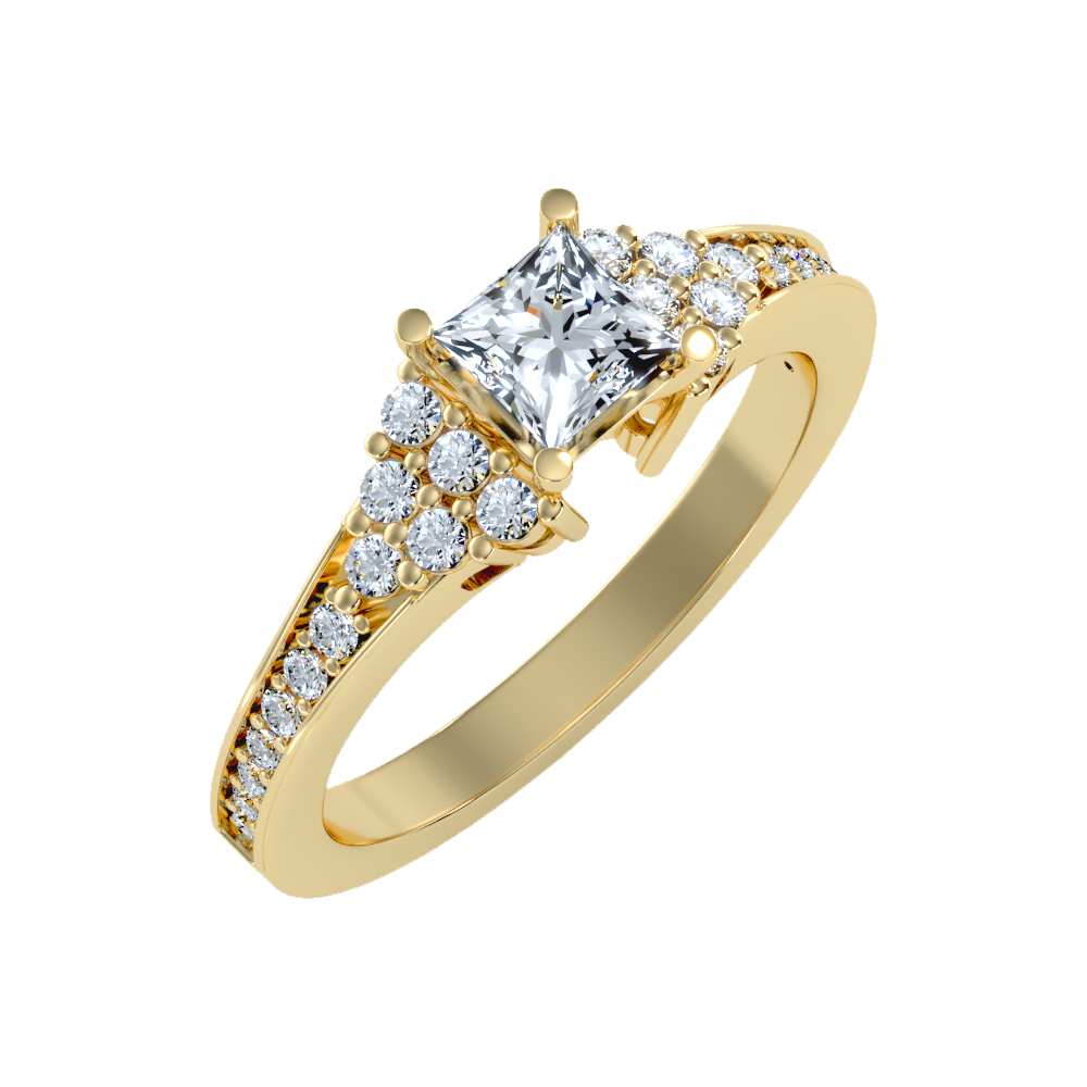 Precious Solitaire Ring - One