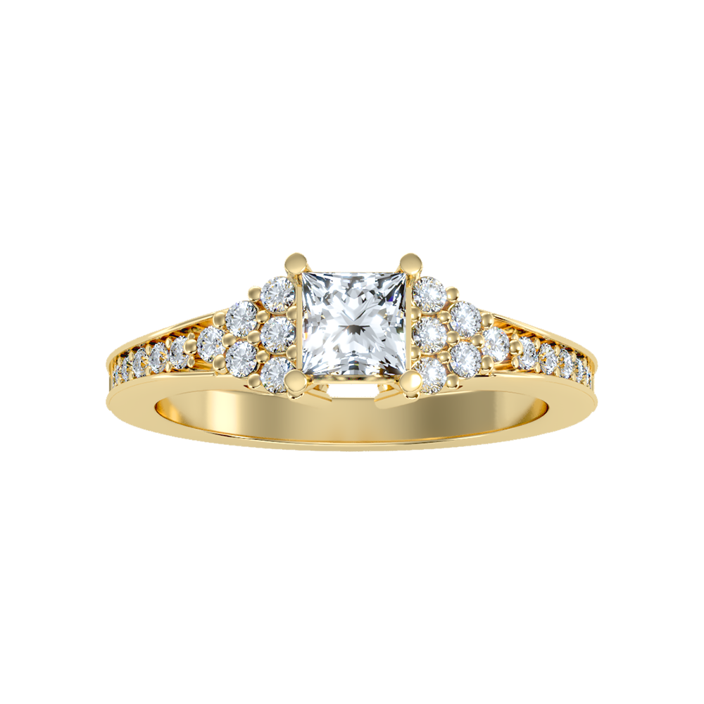 Precious Solitaire Ring - Three