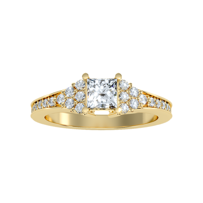 Precious Solitaire Ring - Three