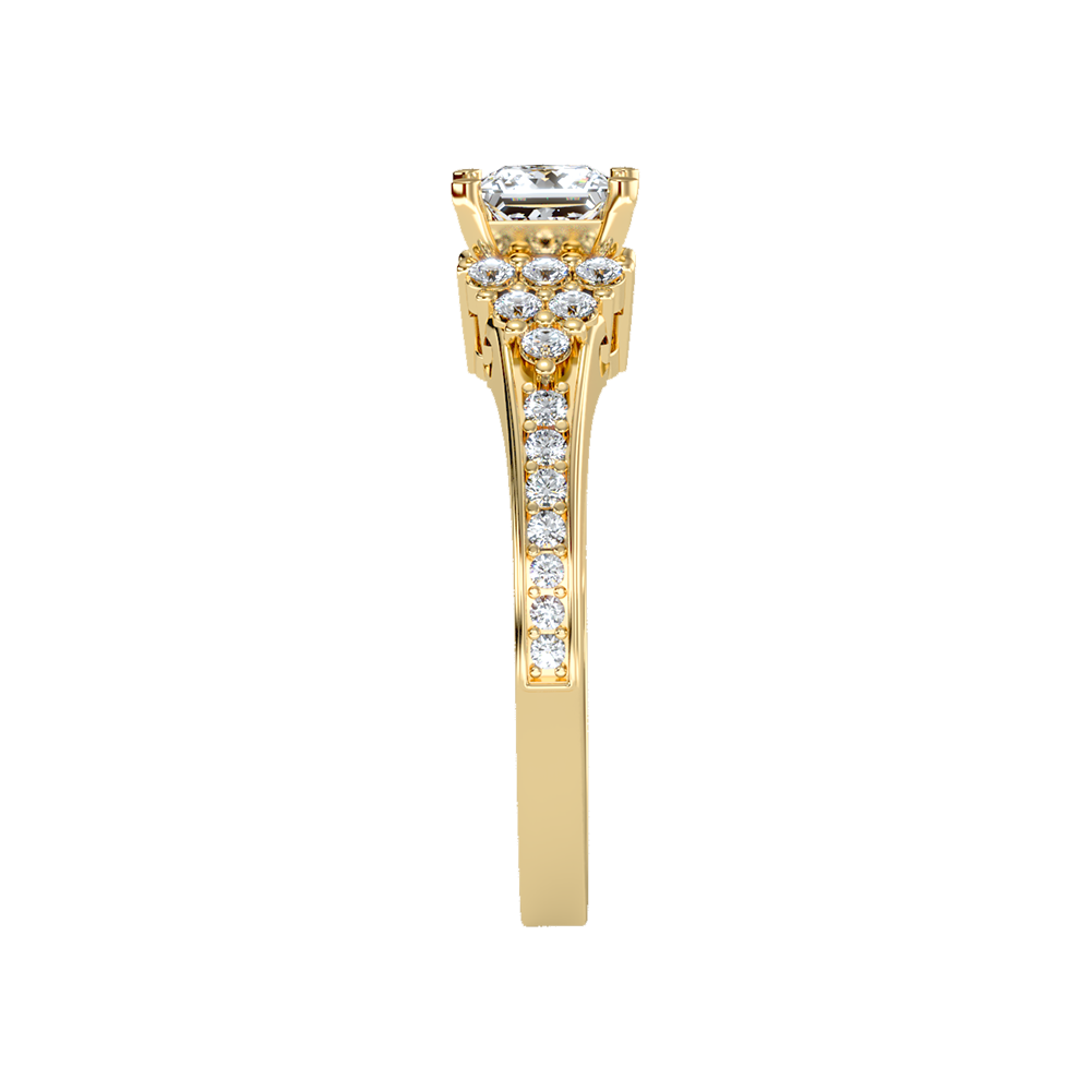 Precious Solitaire Ring - Four