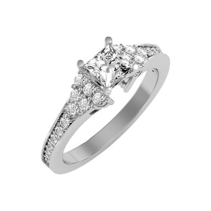 Precious Solitaire Ring - Five