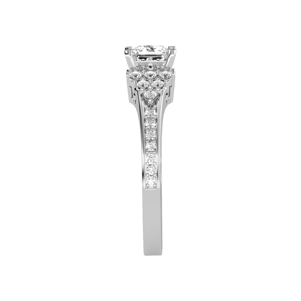 Precious Solitaire Ring In 925 Sterling Silver - Seven
