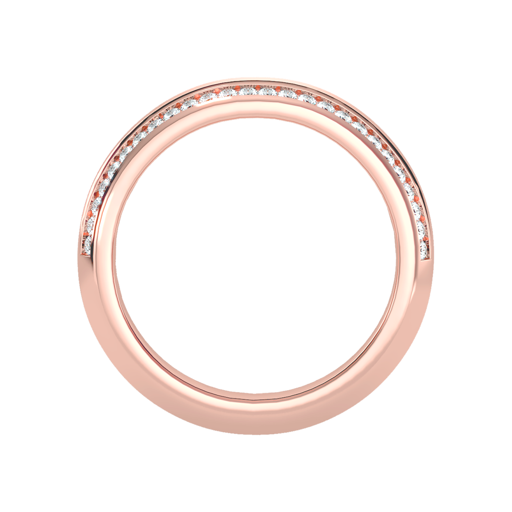 Precision Men's Broad Band Ring - Ten