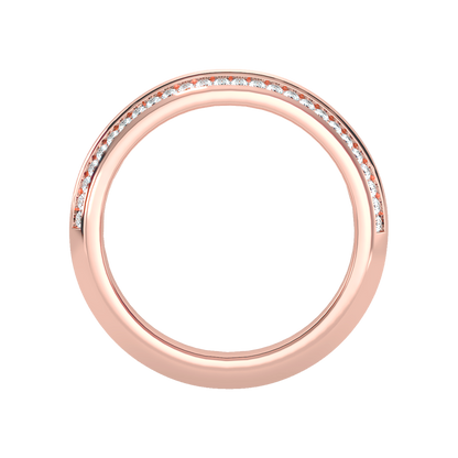 Precision Men's Broad Band Ring In 925 Sterling Silver - Ten