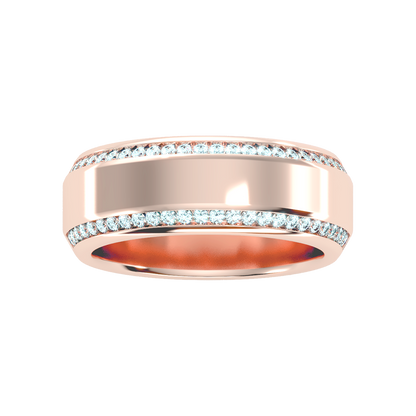 Precision Men's Broad Band Ring - Eleven