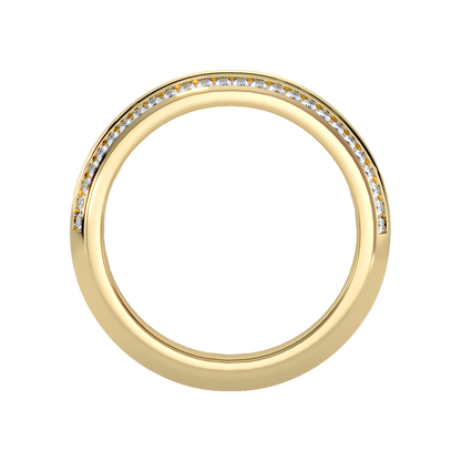 Precision Men's Broad Band Ring - Two