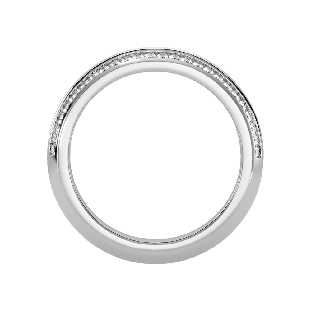 Precision Men's Broad Band Ring - Eight