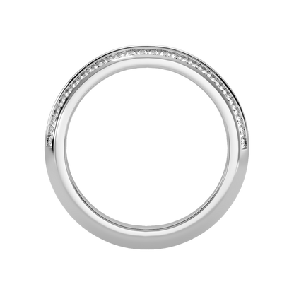 Precision Men's Broad Band Ring - Eight