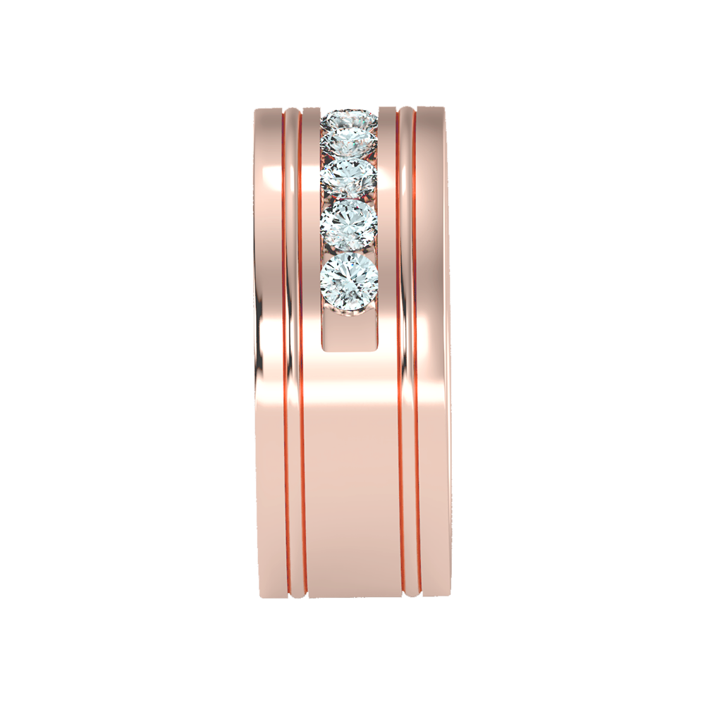 Prestige Men's Broad Band Ring - Seven