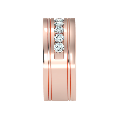 Prestige Men's Broad Band Ring - Seven