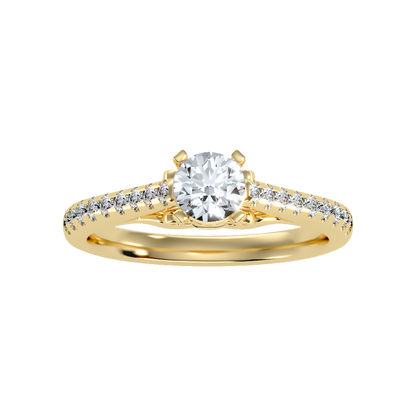 Prettyish Solitaire Ring - Ten