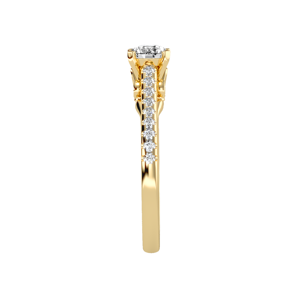 Prettyish Solitaire Ring - Eleven