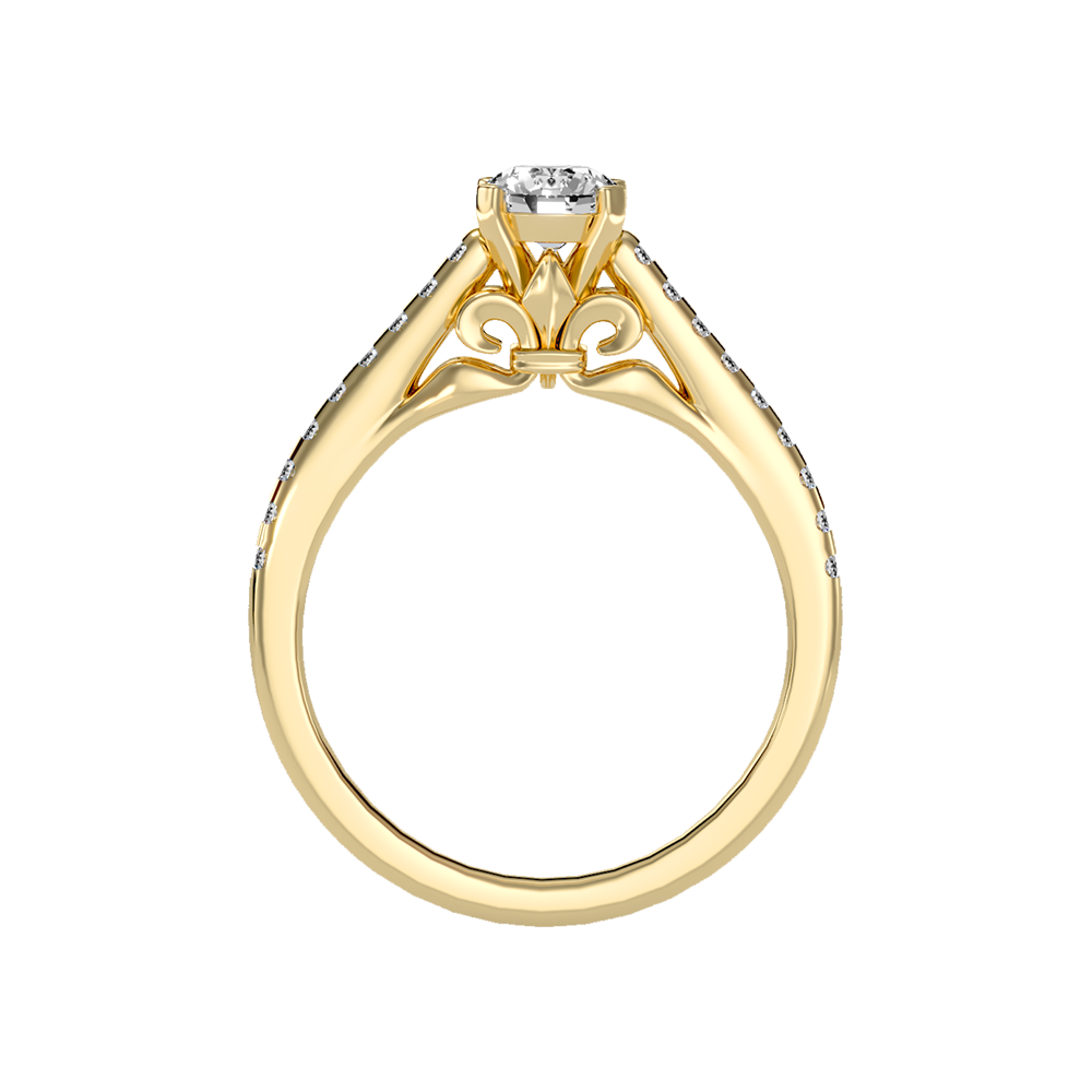 Prettyish Solitaire Ring - Twelve