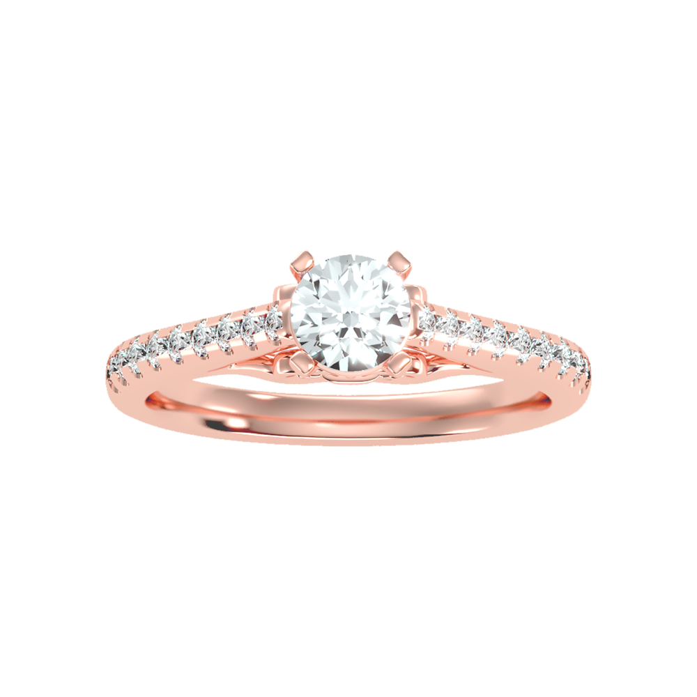 Prettyish Solitaire Ring - Three