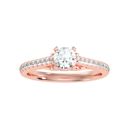 Prettyish Solitaire Ring - Three