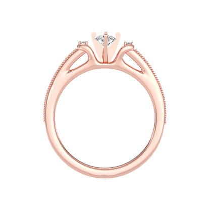 Pretty Solitaire Ring - Six