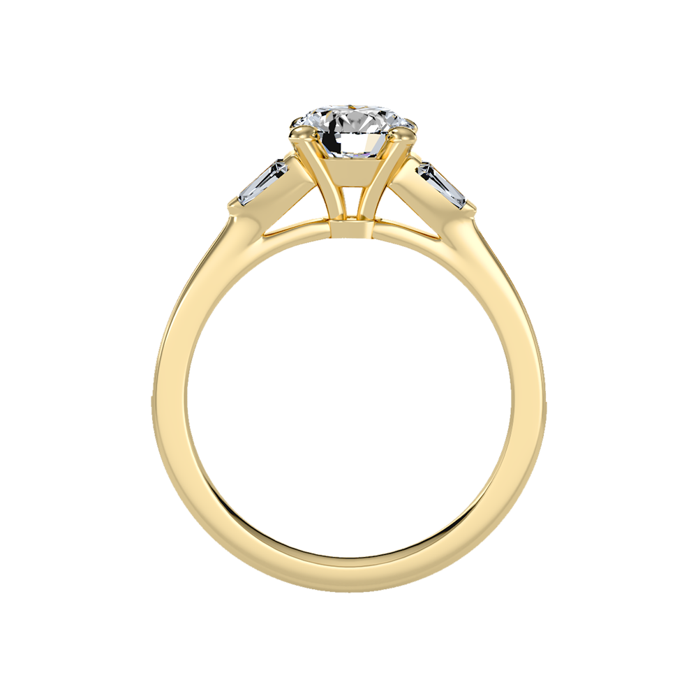 Prime Halo Solitaire Ring - Twelve