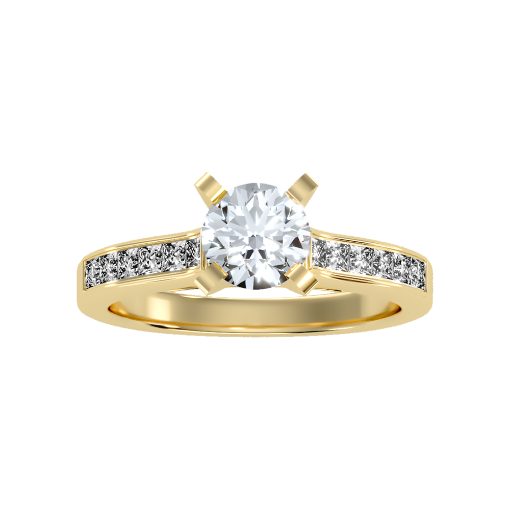 Prime Solitaire Ring - Ten