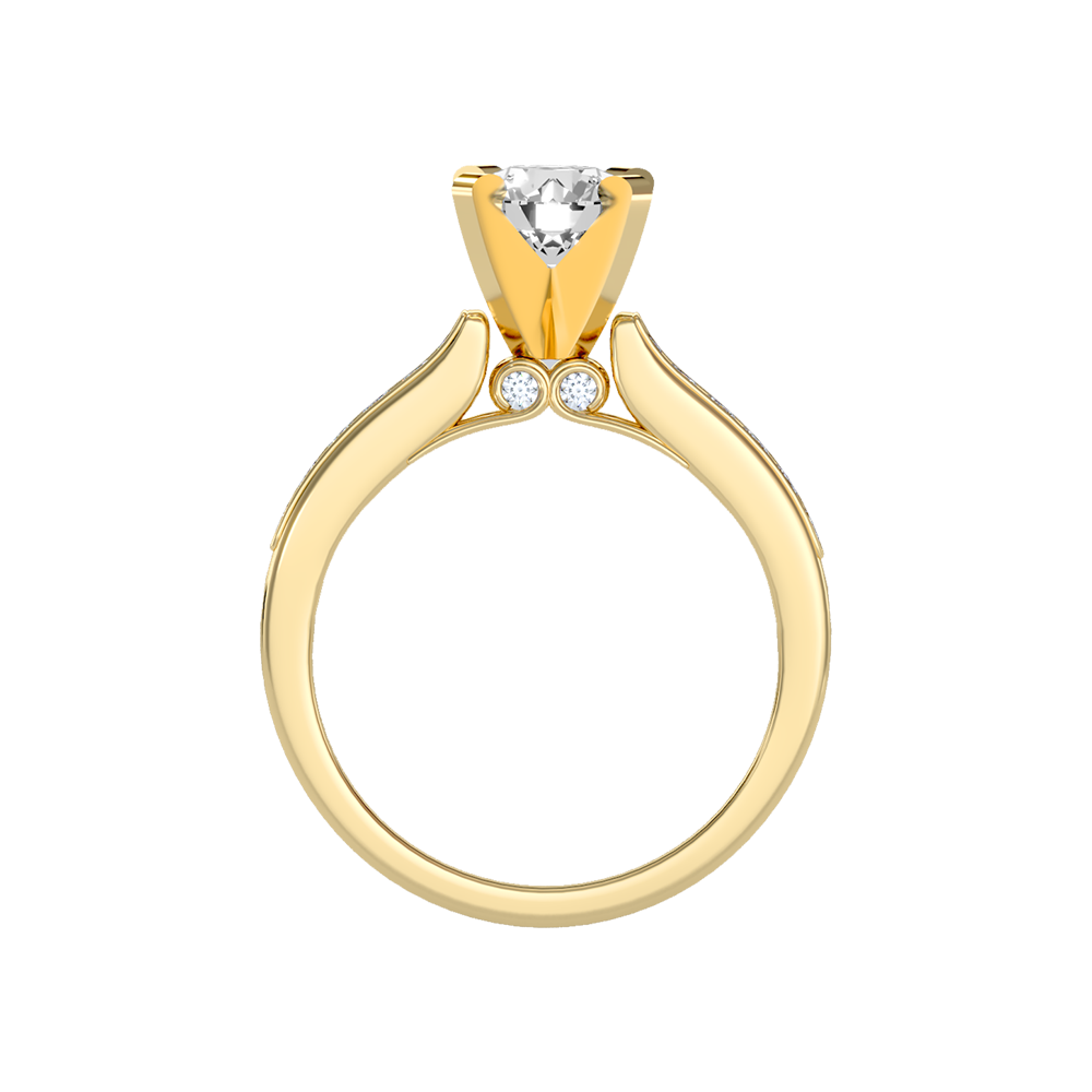 Prime Solitaire Ring - Twelve