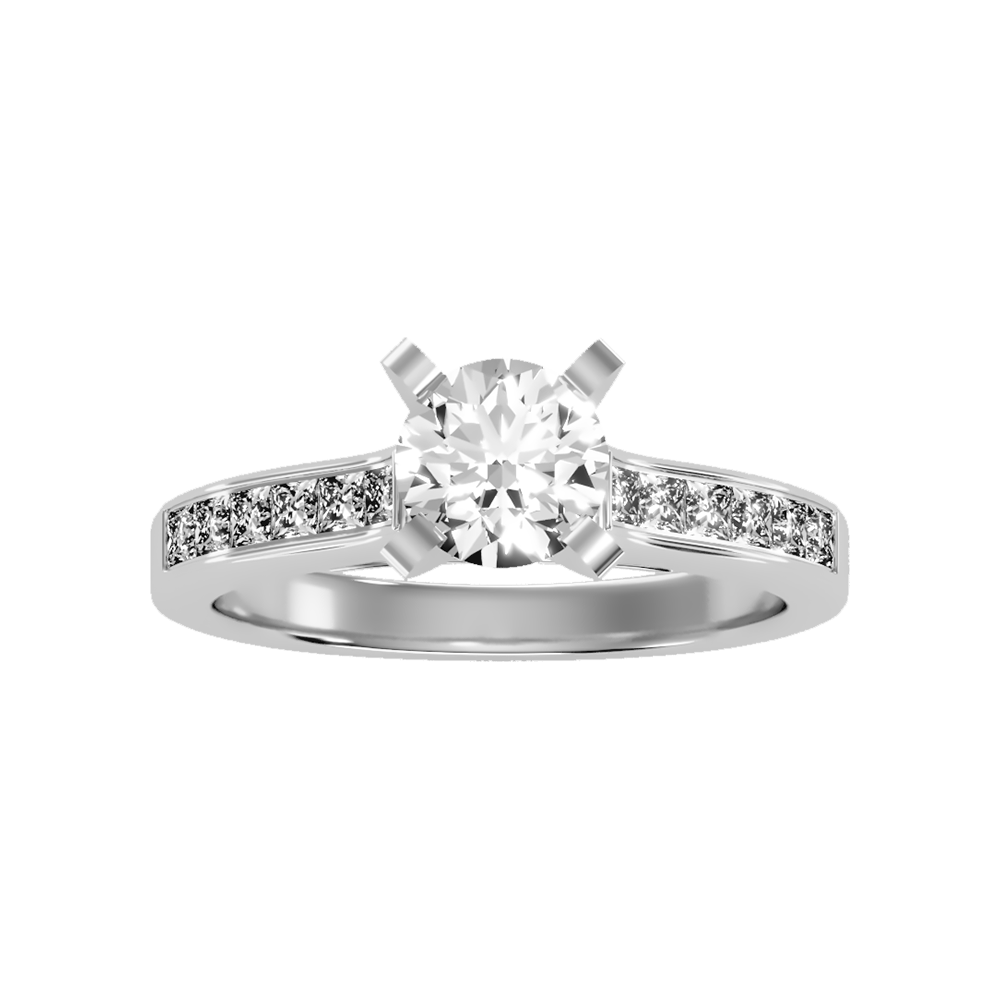 Prime Solitaire Ring - Three