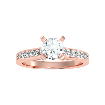 Prime Solitaire Ring - Seven