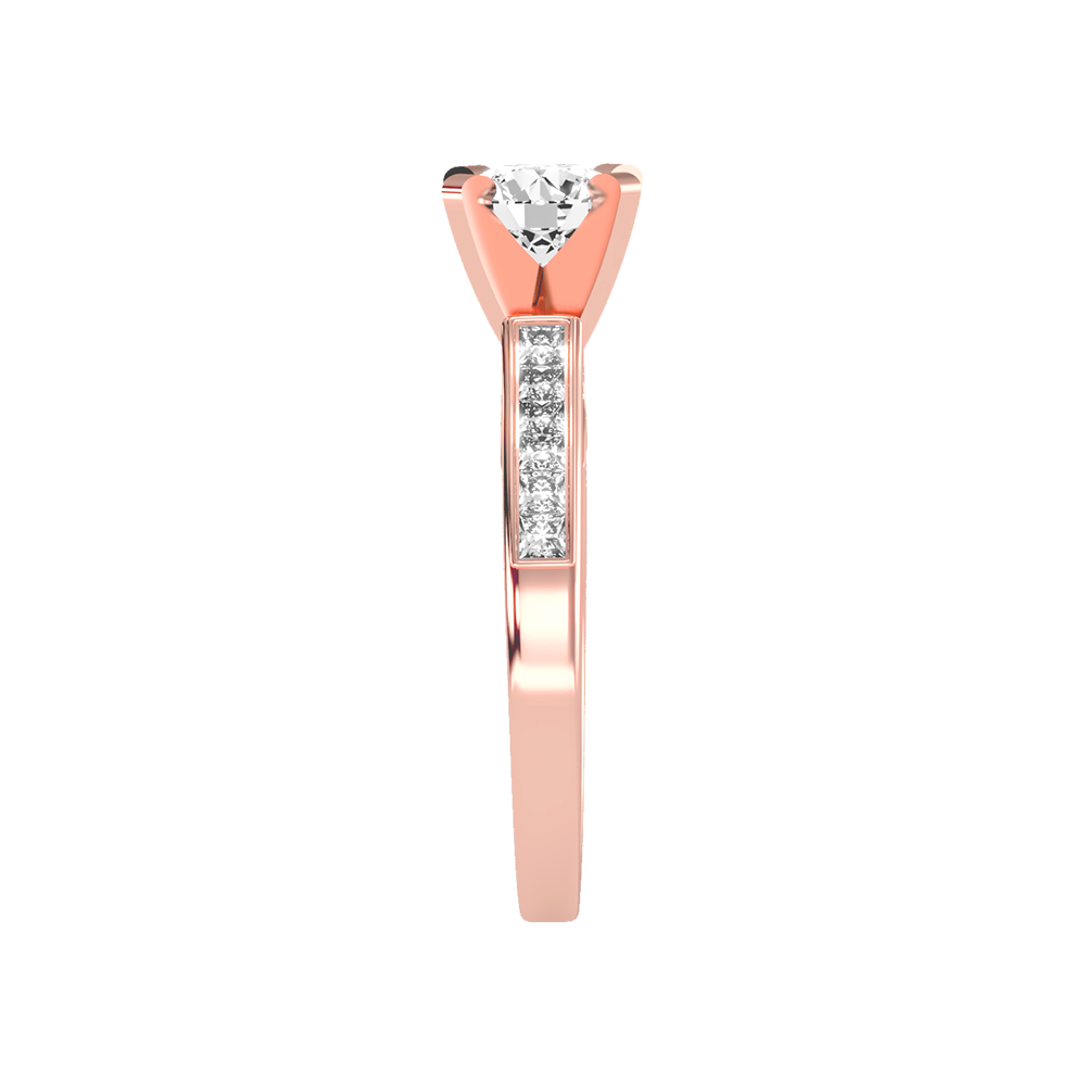 Prime Solitaire Ring - Eight