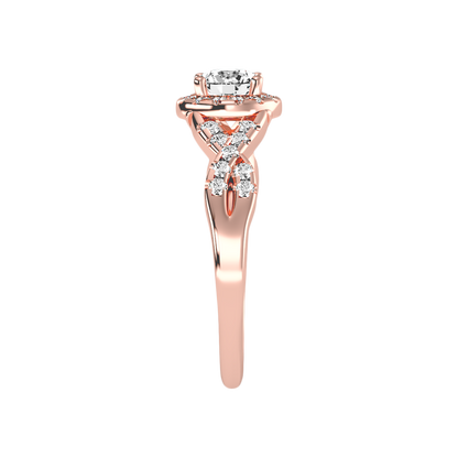 Profuse Halo Ring In 925 Sterling Silver - Seven