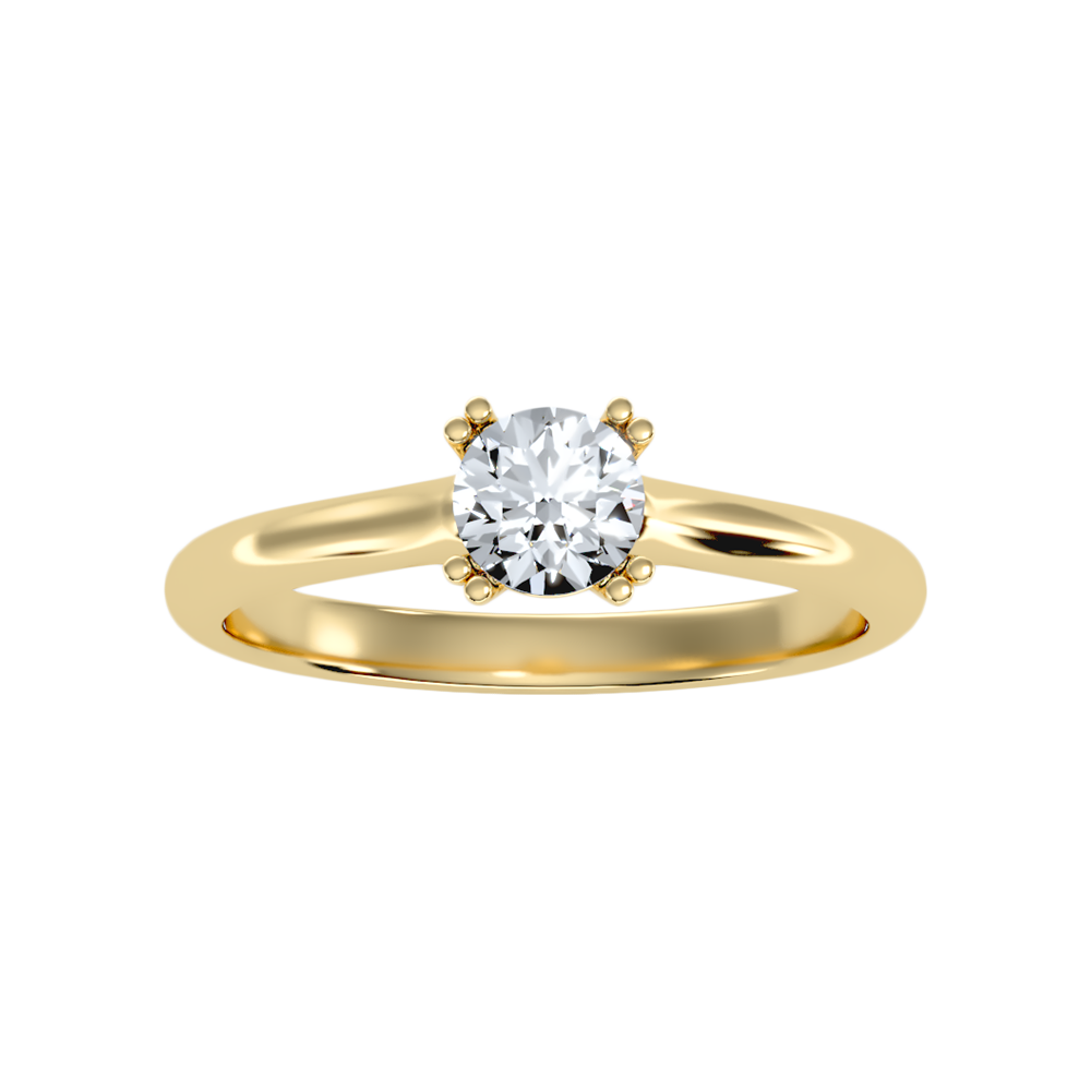 Propinquity Solitaire Ring In 925 Sterling Silver - Ten