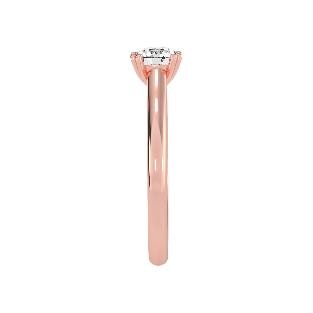 Propinquity Solitaire Ring In 925 Sterling Silver - Four