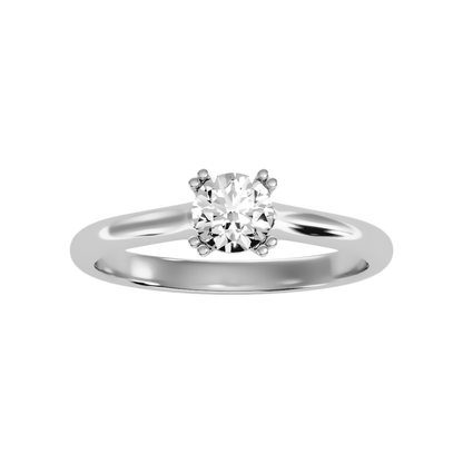 Propinquity Solitaire Ring In 925 Sterling Silver - Six