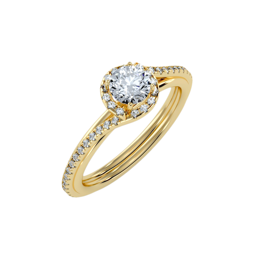 Yellow Gold Diamond Wedding Ring