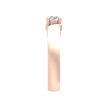 Puzzled Ping Solitaire Ring - Four