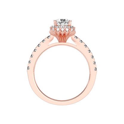 Quaint Halo Ring - Three