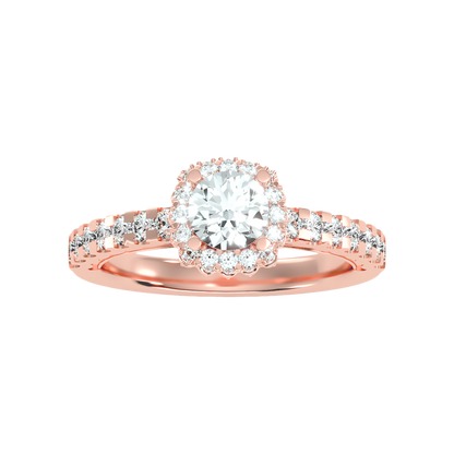 Quaint Halo Ring - Four
