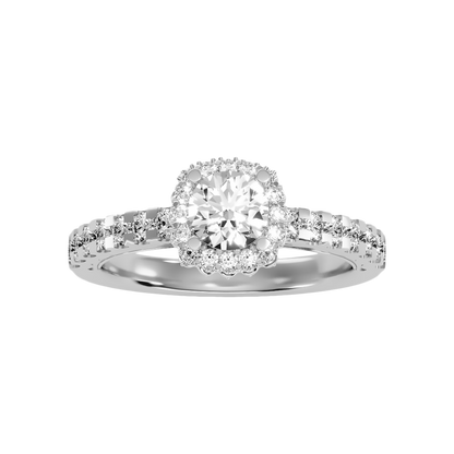 Quaint Halo Ring - Seven
