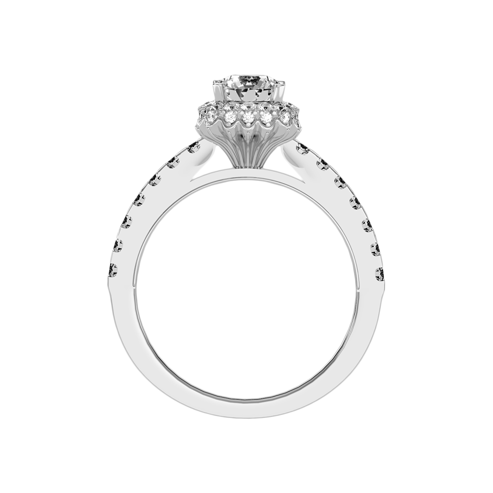 Quaint Halo Ring - Nine