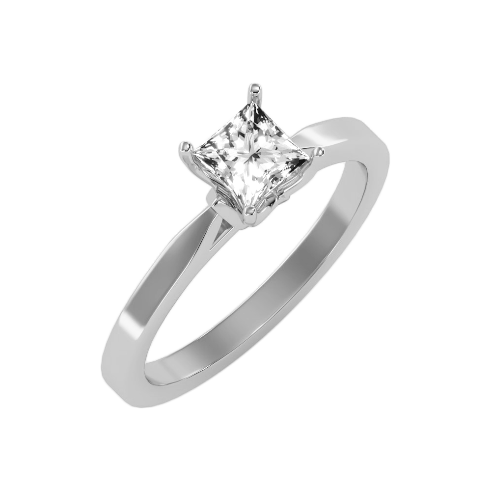 Quaint Single Stone Ring - Two