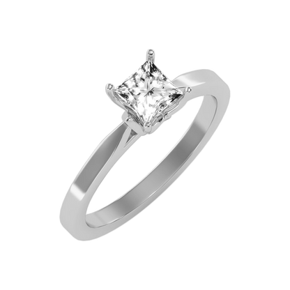 Quaint Single Stone Ring - Two