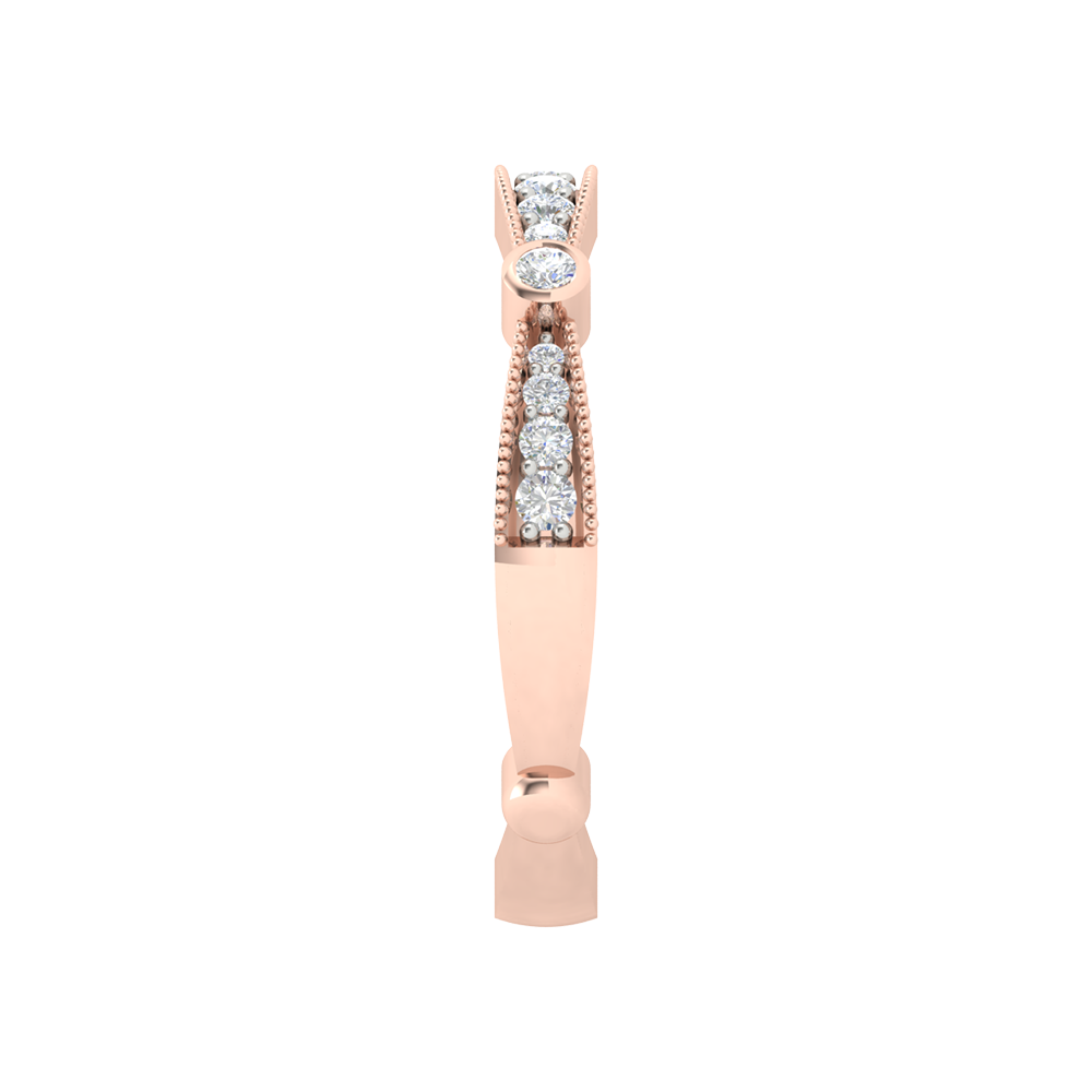 Queenie Bud Eternity Ring - Three