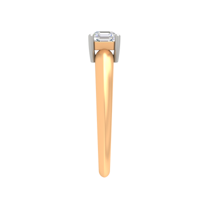 Queen Ring Solitaire Ring - Twelve