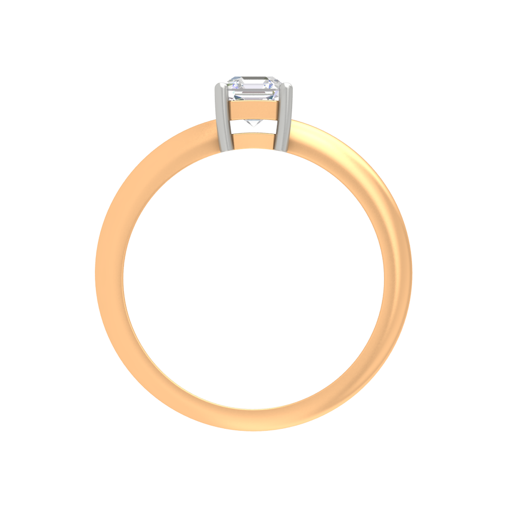 Queen Ring Solitaire Ring - Thirteen