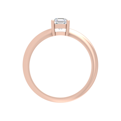 Queen Ring Solitaire Ring In 925 Sterling Silver - Seven