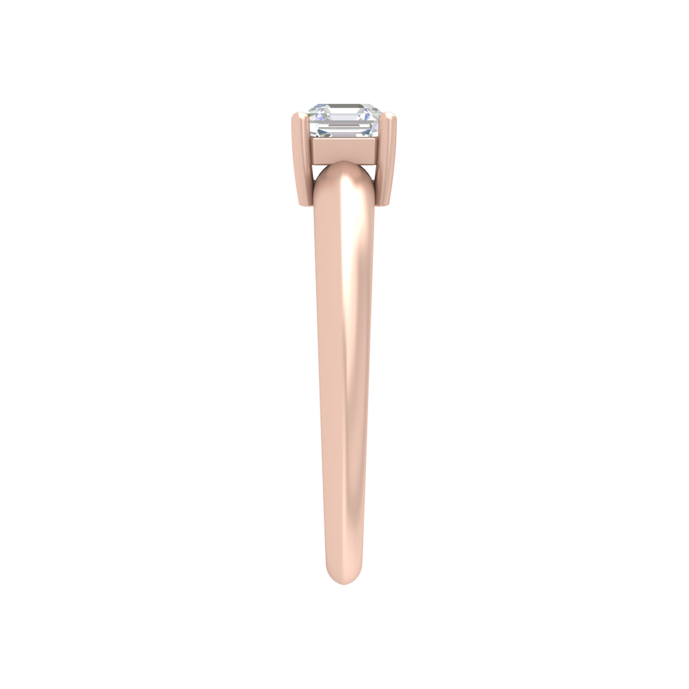 Queen Ring Solitaire Ring In 925 Sterling Silver - Nine