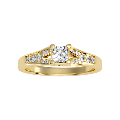 Queen Solitaire Ring - Eleven
