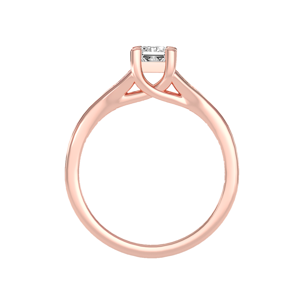 Queen Solitaire Ring - Five